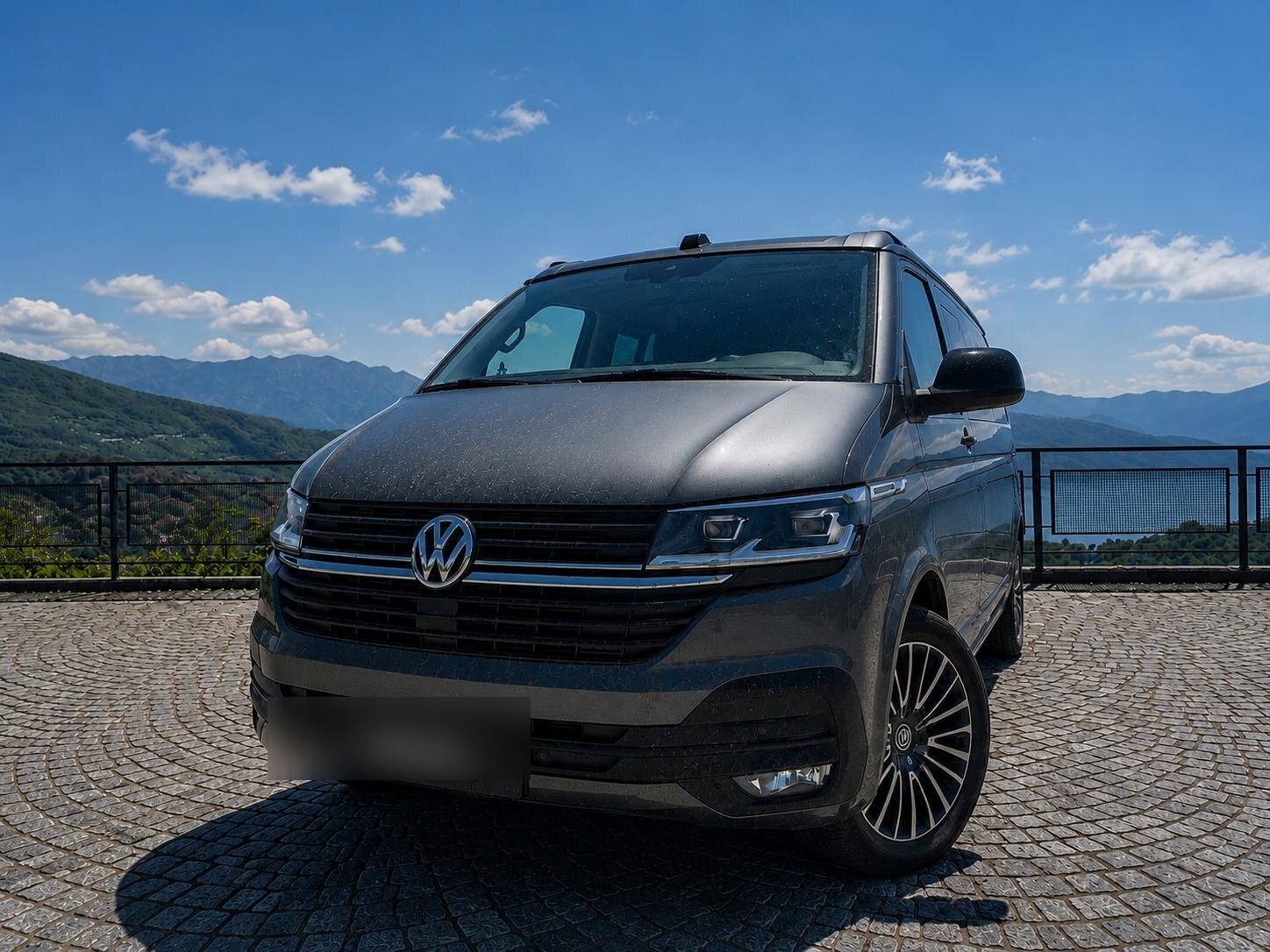 Volkswagen California prima del lavaggio Wash Now